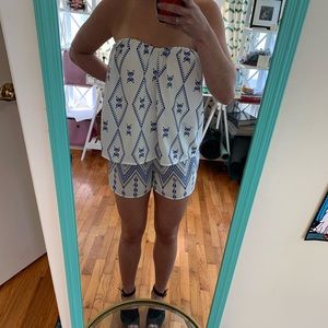 Karlie strapless romper